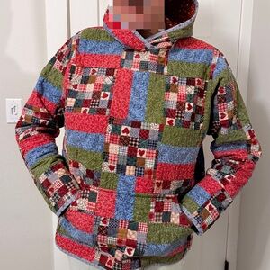 Vintage quilted jacket - Multicolor